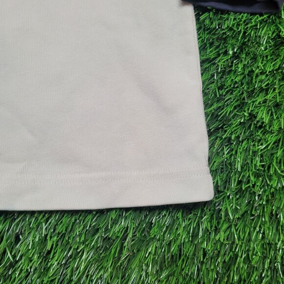 VTG Y2K Polo Jeans Co T-Shirt Mens XL (Tagged M) Oversized Fit Baseball Tee - Picture 3 of 5